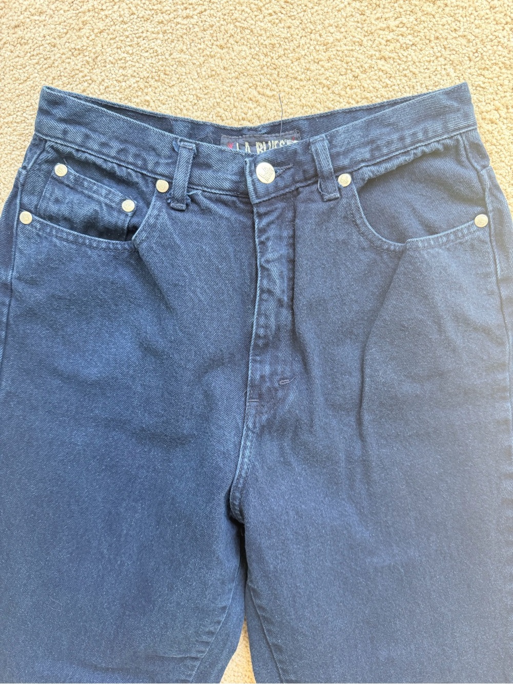 Vintage mom jeans LA Blues 90s high rise authentic